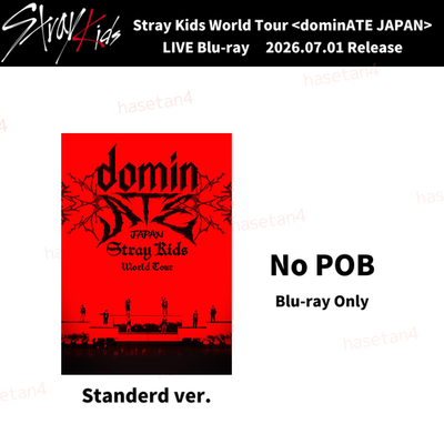 Stray Kids World Tour dominATE JAPAN Blu-ray Only + Store POB