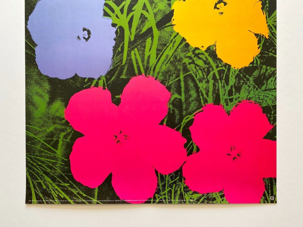 ANDY WARHOL FOUNDATION RARE 1993 LITHOGRAPH PRINT POP ART POSTER
