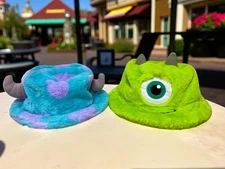 Tokyo Disney Resort Bucket Hat Monsters Inc. Mike Sulley Set of 2 Japan Limited