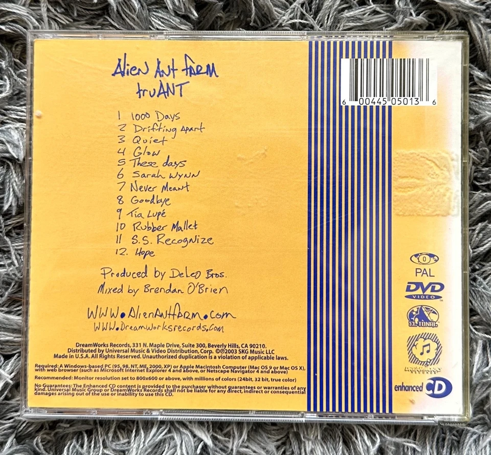 === Alien Ant Farm Truant CD + DVD Rock ANF Special Edition - Bild 2 von 2