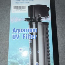 Submersible Aquarium UV Filter Sterilizer Unit for 7.1 gal. Tank