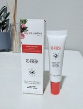 MY CLARINS RE-FRESH ROLL-ON EYE DE-PUFFER 0.5OZ BRAND NEW IN BOX