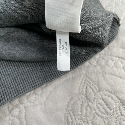 J Crew Hoodie Sweater Mens XL Gray Cotton Cashmere Pullover Knit Hooded FA21 - Picture 6 of 10