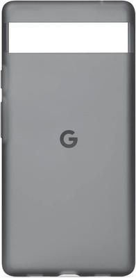   Google Pixel 6a Soft Shell Case Slim Charcoal OEM Genuine Cover  