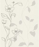 Rasch Vliestapete 804614 Selection Blumen Beige 10,05 X 0,53 M Wandtapete
