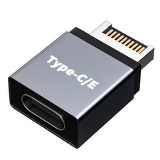 USB 3.1 Typ C Stecker auf Typ C/E Buchse Motherboard Erweiterungskabelansch9308