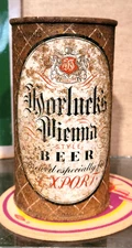 1936 HORLUCKS VIENNA STYLE FLAT TOP BEER CAN OI IRTP SEATTLE WASHINGTON