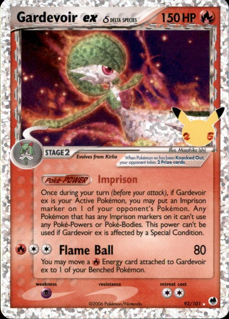 Gardevoir ex 93/101 Celebrations: Classic Collection for sale | eBay