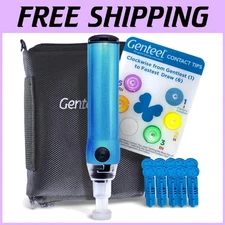 Vacuum Lancing Device for Blood Sugar - Butterfly Blue