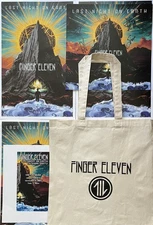 FINGER ELEVEN (Canada Rock) Last Night On Earth (2025) SIGNED PROMO MEMORABILIA
