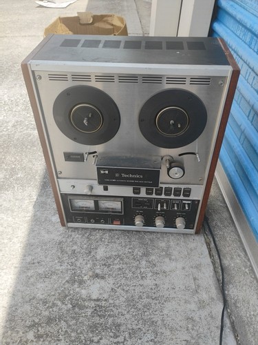 Technics RS-715 US  Open Reel Deck Fires Up READ