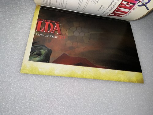 Zelda Ocarina Of Time 3D prima official strategy guide with poster attached gc - 第 17/24 張圖片