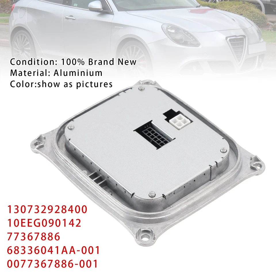 LED Headlight Ballast Control Module 130732928400 For ALFA ROMEO GIULIETTA QF - Image 2 of 4