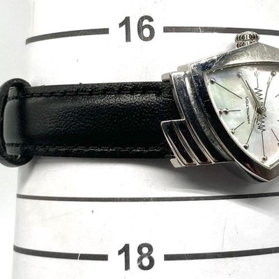 Hamilton Ventura H242111 Quartz Watch Shell Dial Used | eBay