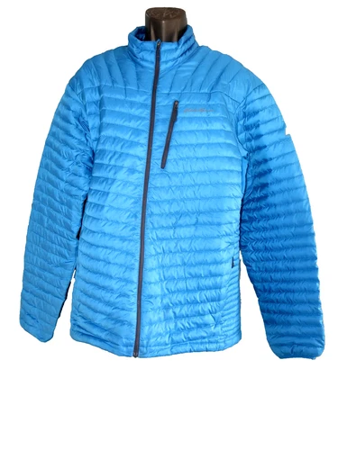 EDDIE BAUER MEN'S PERTEX QUANTUM GOOSE DOWN JACKET BLUE TALL XL 1ST ASCENT - product listing photo