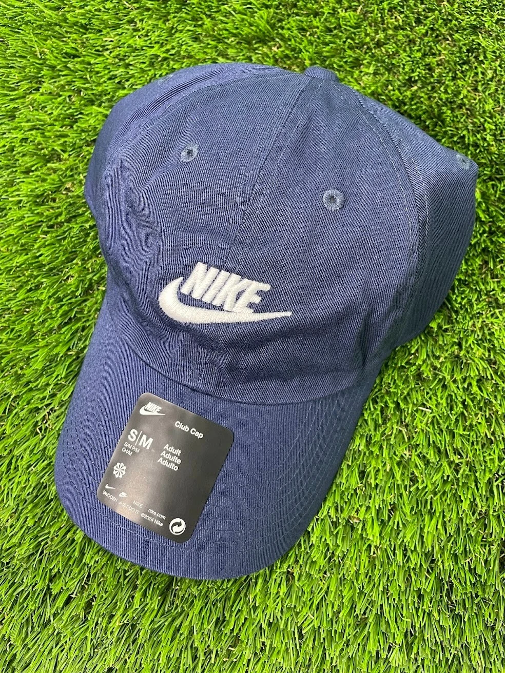 Nike Club Cap Futura Wash- Midnight Navy - Size S/M