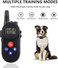3000ft PET Training Collar With Voice Intercom, Vibration Charging / Waterproof
