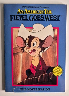An American Tail Fievel Goes West The Novelization 1991 Paperback Vintage