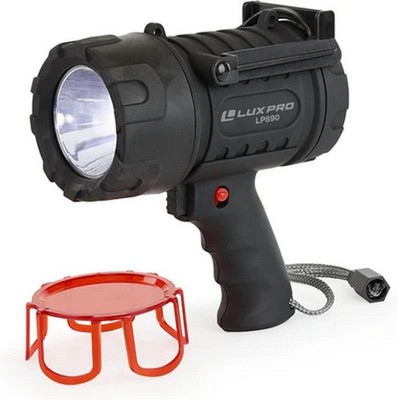 LuxPro Rechargeable Rugged LED Spotlight w/ Power Bank 2000 Lumens - LP890