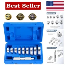 Durable Aluminum 10-Piece Bearing Driver Set with Non-Slip Handle for Mechanics