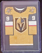 RARE. 2024 -25 CREDENTIALS  HOCKEY  Jersey  #J-JE JACK EICHEL FIRST 25 FANS BLUE