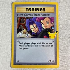 Here Comes Team Rocket 015 - Celebrations - Rare - NM