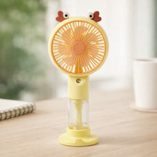 Misting Handheld Fan Rechargeable Mini Fan Portable Spray USB Personal Water Fan