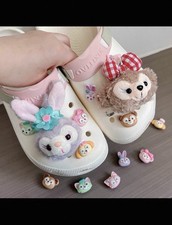 Crocs Shoe Charms Jibbitz Disney Characters 8 Pack Set Brand New Generic