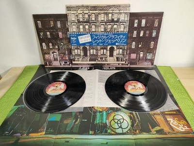 Led Zeppelin   Physical Graffiti, OBI, POSTER, Japan LP, NM, Limited Edition