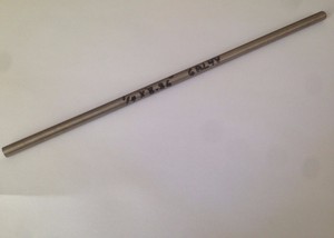 1 X Titanium Polished Rod Round Bar 1//4/" X 10.5/" Model Maker Machinist Ti6AL4V