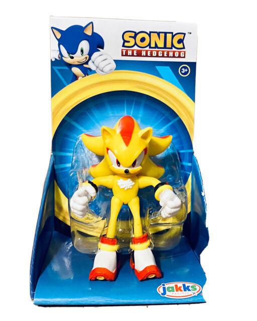  Sonic the Hedgehog Classic Super Shadow 2.5 Mini Action Figure  : Toys & Games