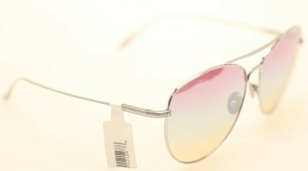 TOM FORD FT0784 TF784 16Z MILLA Titanium (Silver) Purple Lens