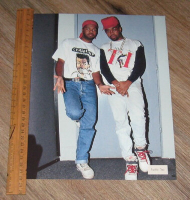 WHO SHOT YA Audio Two original ONE page PHOTO