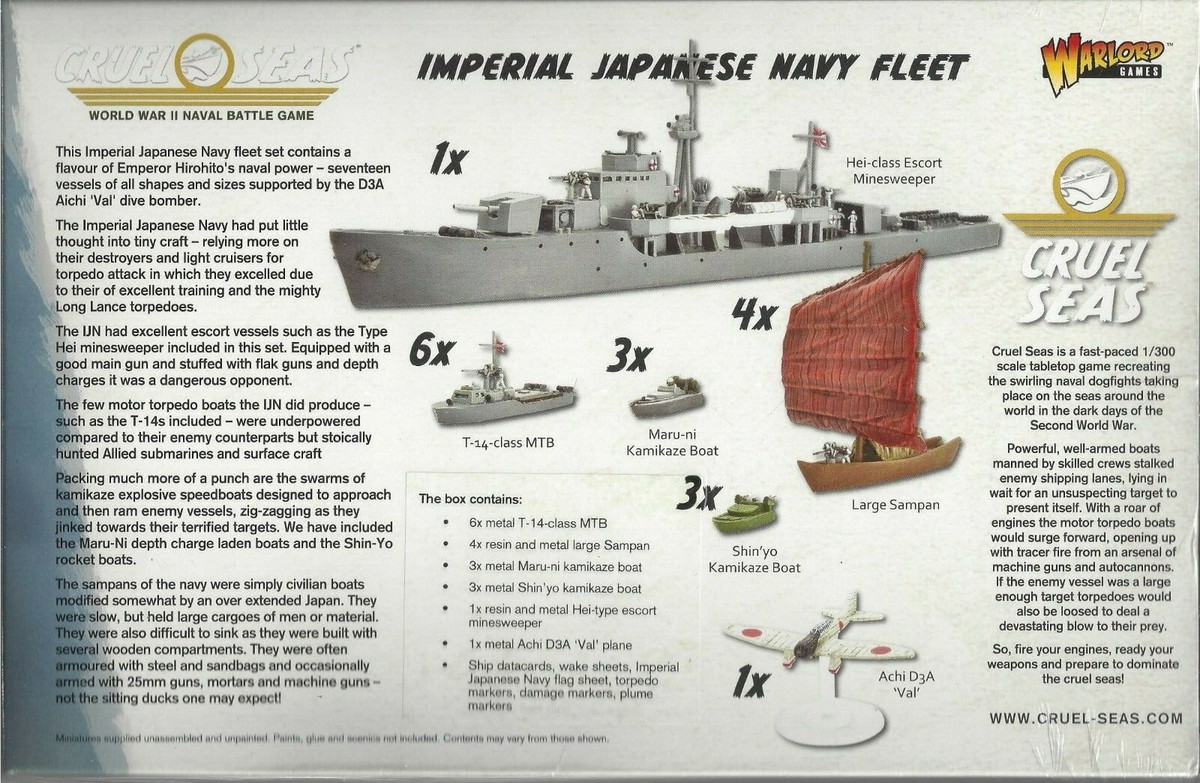その他 Cruel Seas Starter Set English Cruel Seas Starter Set – Warlord Games UK