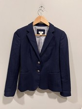 Women J. Crew Schoolboy Blazer in Navy Blue Size 0 style 92480 