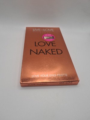 Neu Live Love MakeUp Obsession London LOVE NAKED - 18 Lidschatten Palette & Pinsel