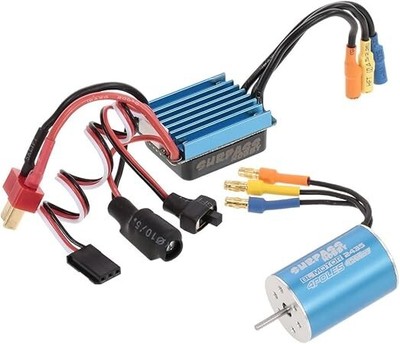 Goolsky 1/18 1/16 RC Car Motor ESC SURPASS HOBBY 2435 4500KV Sensorless Brushles