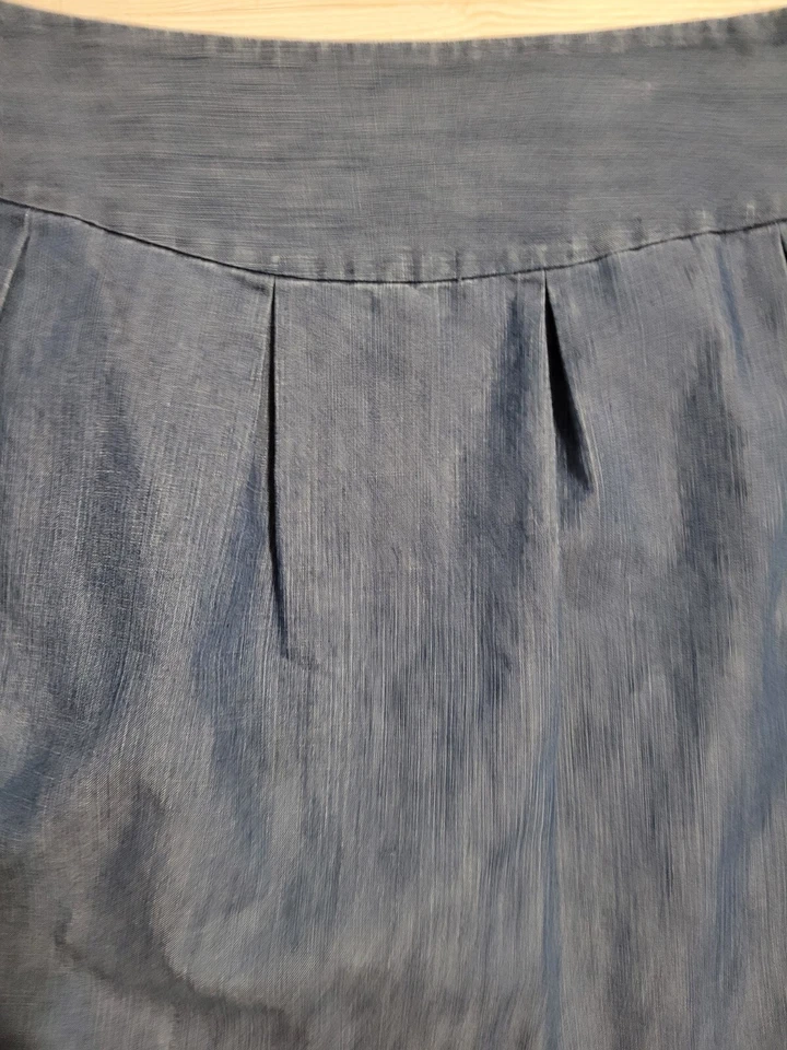 Falda de mezclilla recta para mujer Elle talla 16 Foto 2 de 4