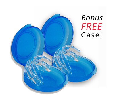 Snoring Relief Mouthpiece Anti Snoring Mouth Guard -  Sleep Apnea TMJ Oral Aid