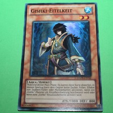 YuGiOh 1x HA05-DE032 Gishki Eitelkeit Super Rare (B17)
