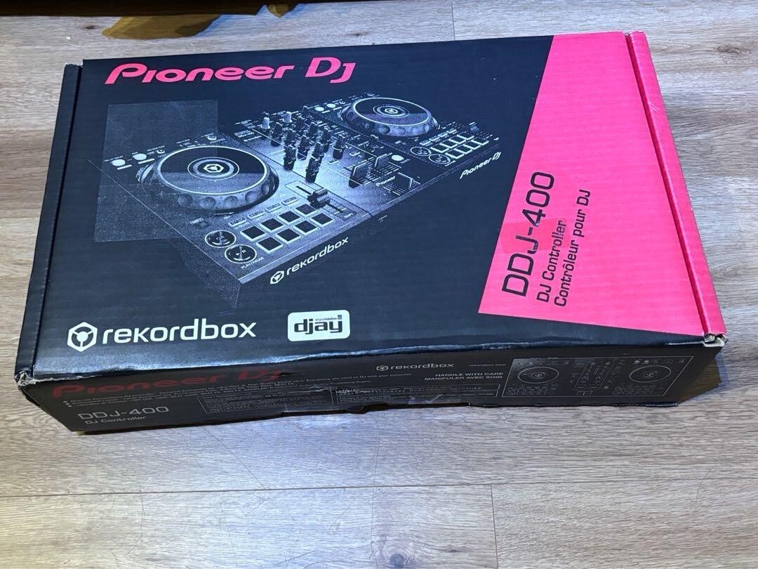 Pioneer DJ DDJ-400 DDJ400 Color 2-Channel Controller Used w/USB