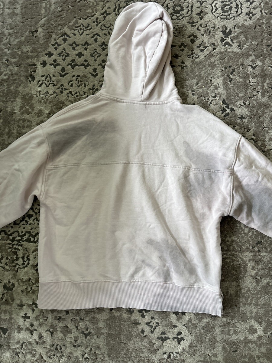 Zara Kids Pantone Hoodie Sweatshirt Pink Gray Sz 13/14 | eBay