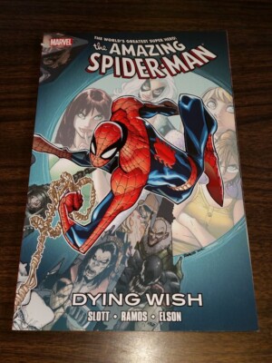 SPIDER MAN THE AMAZING DYING WISH MARVEL GRAPHIC NOVEL TPB PAPERBACK