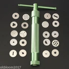 20 Discs Paste Extruder Sugar For Clay Fimo Craft Gun Cake Sculpture Decoration