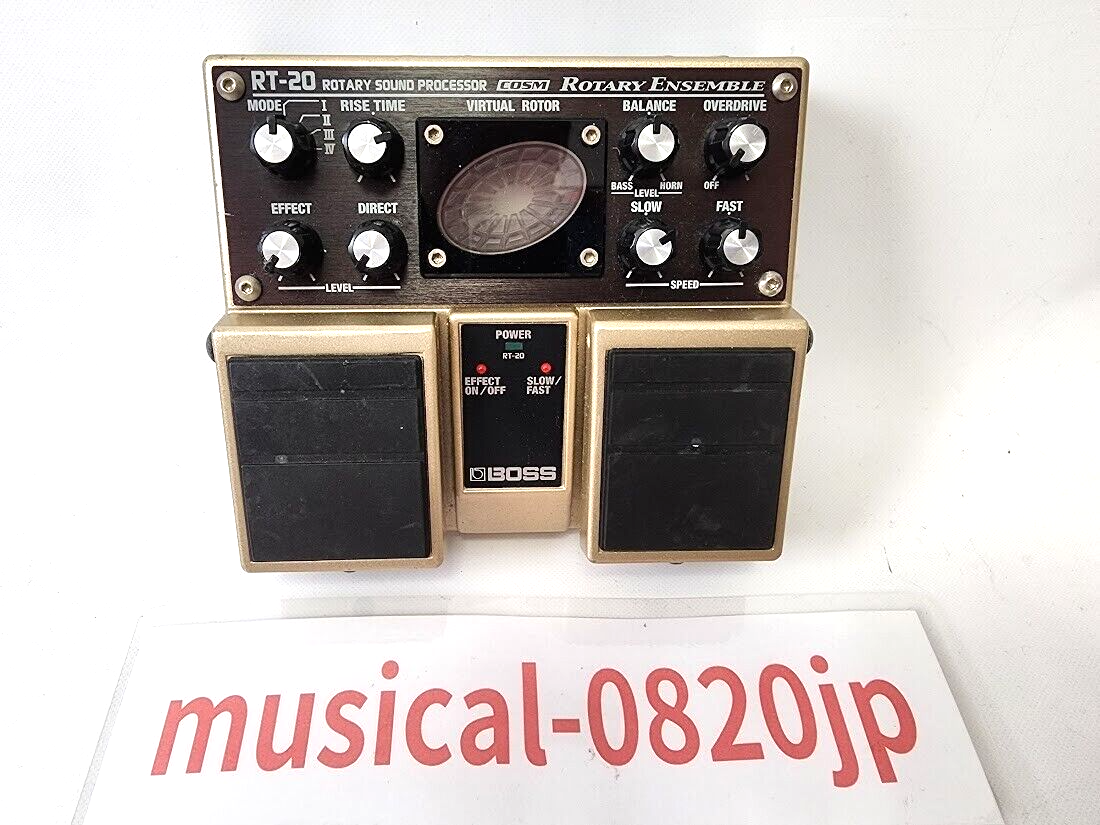 Boss RT-20 Rotary Ensemble Rotary Sound Proscessor Effects Boss RT-20 Rotary Ensemble Rotary Sound Proscessor Effects