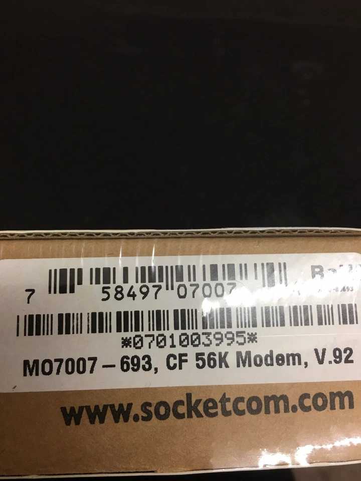 Socket M07007-693 CompactFlash 56k Modem ~ Usedhandhelds - Image 3 of 4