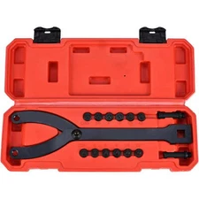 Spanner Wrench Spanner Wrench Set Variable Spanner Wrench Pins 15Pcs Adjustable 