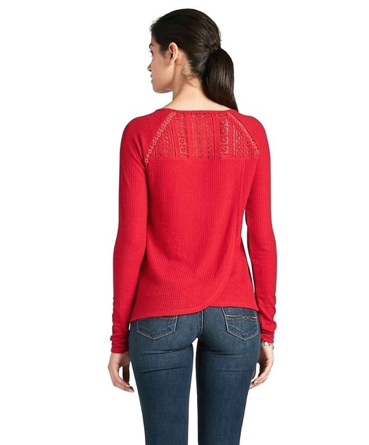 women's thermal knit shirts