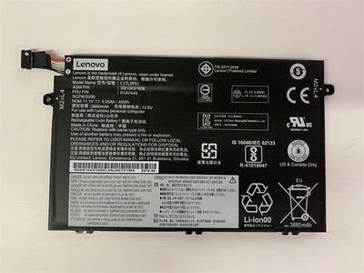 GENUINE LENOVO L17L3P51 THINKPAD E580 BATTERY 11.1V 45Wh SB10K97606