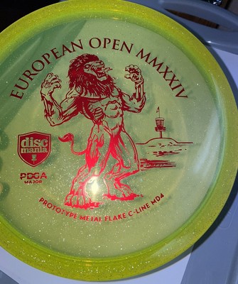 Discmania Prototype Metal Flake C-Line MD4 - European Open 177g